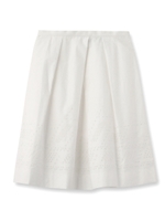 エンブロイダリースカート/ホワイト(002)