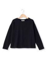 グレンチェック配色ネックカットソー/ダークグレー(213)