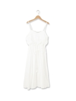 スリットキャミソールワンピース/オフホワイト(003)