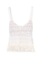 【O】フリンジビスチェ/WHITE