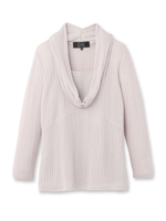 ボリュームネックニット/ライトオレンジ(066)