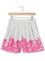 パネルリーフパンツ/ライトグレー(111)