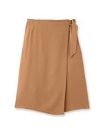 ラップスカート風パンツ/レンガ(069)