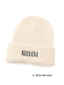 NIRVANA ニットキャップ/ブラック(619)
