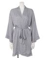 【BED&BREAKFAST】BANDB PRINT Gown/GRAY