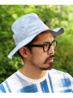 シャンブレーハット/ホワイト(001)