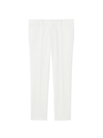 [L]ストレッチホワイトパンツ/ホワイト(002)