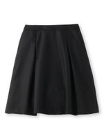 [S]タックフレアスカート/ブラック(019)