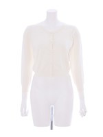 ベーシックニットカーデ ショート丈/ピンクベージュ