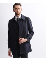 シャークスキン サイトス ステンカラーコート/チャコールグレー(014)