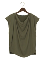 ドレープ/TOPS/カーキ