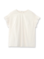 ブレイクワッシャーストライプシャツ/ホワイト(501)