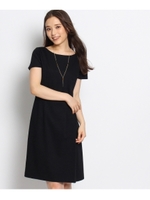 アコードジャージワンピース/ブラック(019)