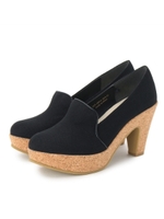コルクチャンキーパンプス/ネイビー(193)