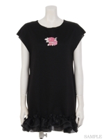 AU rosepetal O/P/ブラック