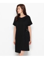 Vネックラップワンピース/オフホワイト(003)