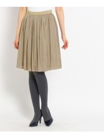 アンシャスターサテンスカート/ネイビー(093)