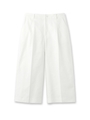 コットンリネンパンツ/ホワイト(001)