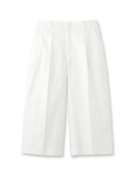 コットンリネンパンツ/ホワイト(001)