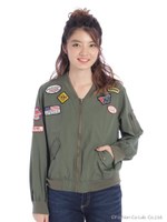 ブロードワッペンMA-1/ミドリ