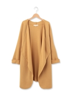 ミラノリブロング丈ニットカーディガン/アイボリー(004)