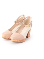 配色ストームパンプス/ベビーピンク(171)