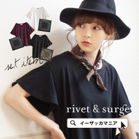 バンダナ付 フレアスリーブ Tシャツ