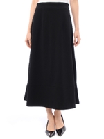 【AZUL ENCANTO】カットフレアマキシスカート/BLK