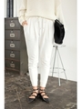 【AZUL by moussy】裏毛トラックパンツ/T.GRY