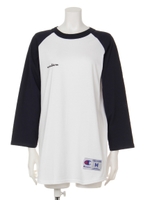 七分袖ラグランチャンピオンT/S/GRAY