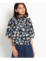 フリル使いブラウス/オフホワイト(003)