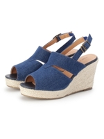 ベルトウエッジサンダル/キャメル(041)