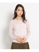 ウールニットカーディガン/ブラック(019)