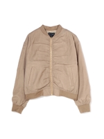 サテンイージースカジャン/ブラック(010)