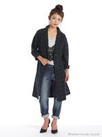 ネルガウンコート/コイアオ