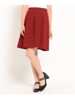 エステルドビーフレアスカート/サンドベージュ(053)