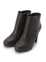 レザー調ショートブーツ/ライトグレー(511)