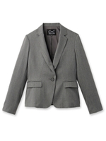 ウォッシュギャバテーラードジャケット/ダークグレー(013)