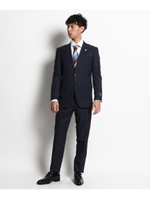 ベーシックピンヘッドスーツ/ネイビー(893)