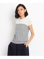 レース切り替えサ-フニットプルオーバー/ライトグレー(911)