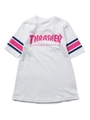 THRASHER/FOOTBALL DRESS(4T〜7T)/ホワイト