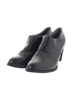 【AZUL by moussy】ワイドヒールブーティー/BLK