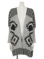 【anap mimpi】エスニック風ロングカーデガン/D.GRY