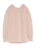 クルーギャザーリボントップス/PNK