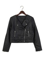 ノーカラーライダース/JK/クロ