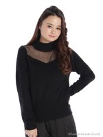 フロントリボンチュール切り替えTOPS/ブラック