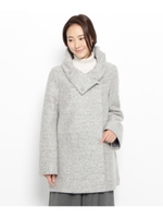 話題の「軽ぬく」 ふんわり柔らかタッチコート/ネイビー(093)