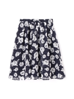 《EDIT COLOGNE》ローズチェックオパールスカート/ホワイト(031)