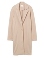 【O】ストレートカットソーロングジャケット/BEIGE