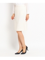 ブライトツイードスカート/ライトベージュ(451)